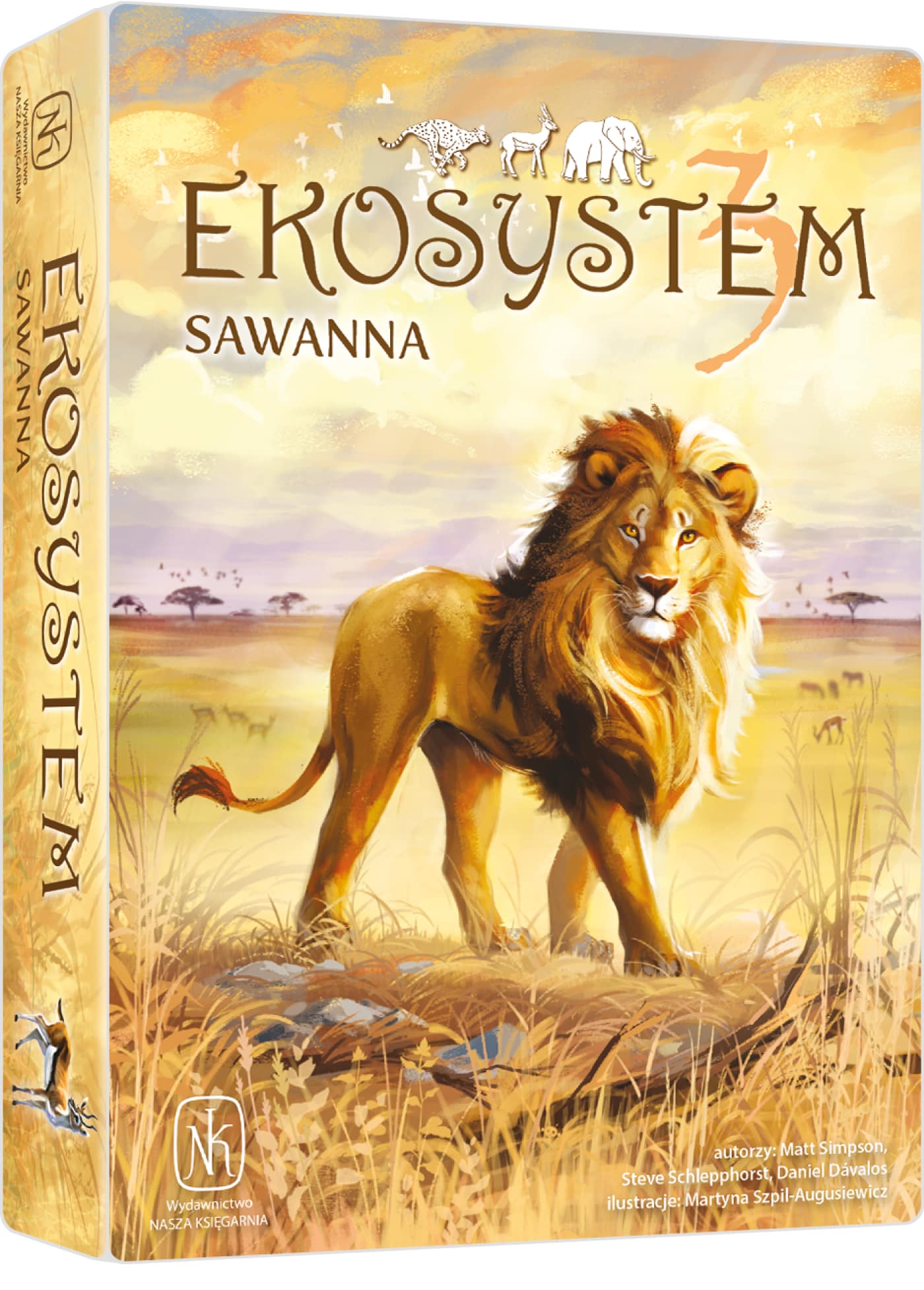 Spoločenská hra Ekosystém 3 – Naše kníhkupectvo Savanna